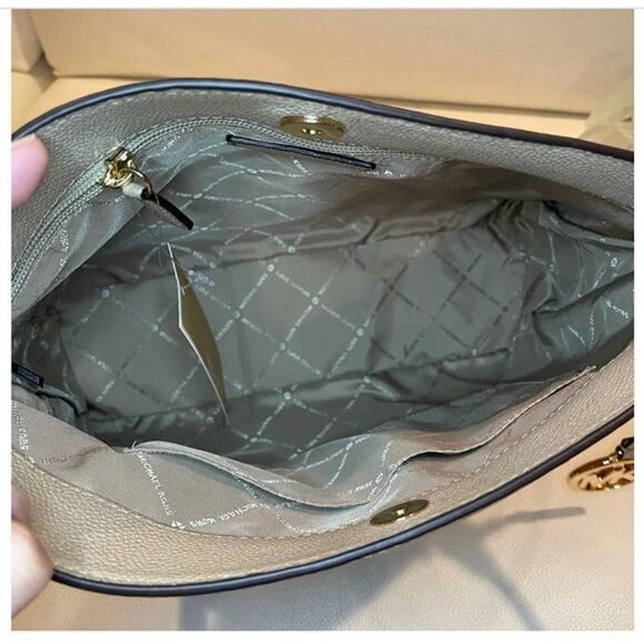 Michael Kors shoulder bag nicole medium bisque - Picture 2 of 3